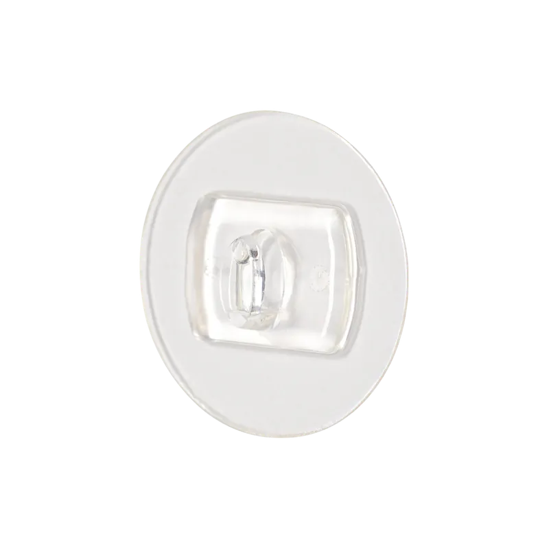 Biztonságos fizetés Suki öntapadós akasztó 30mm 6 darab/csomag, átlátszó