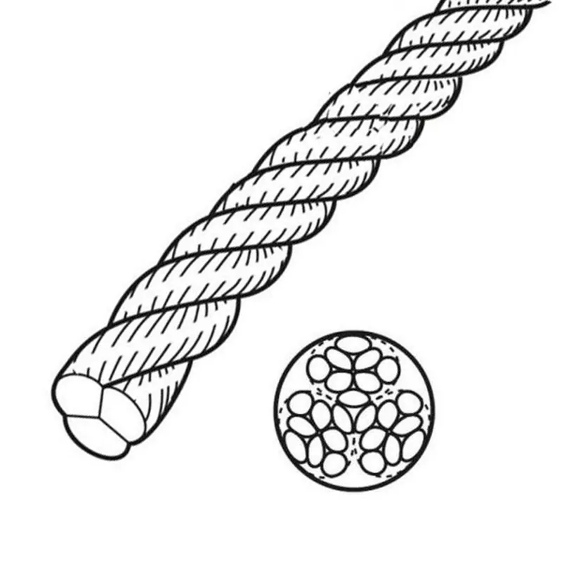 Autentikus JKH KÖTÉL SODROTT D=8 PP NARANCS 10M