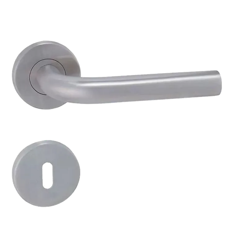 AJTÓKILINCS NZ ROZSDAMENTES INOX LISA ROZETTÁS Expressz szállítás