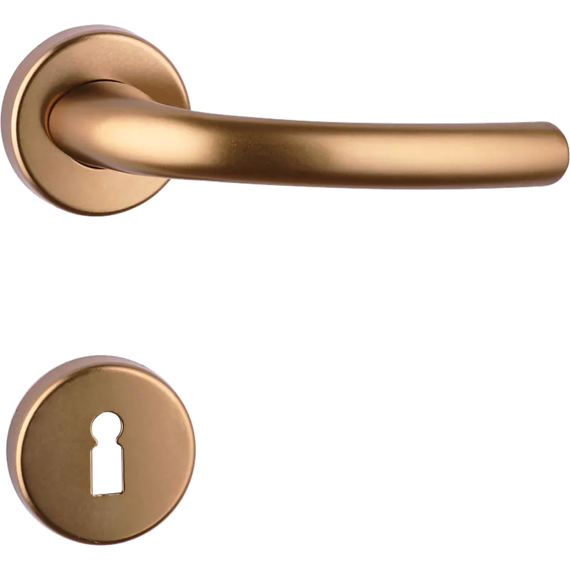 Olcsó MAESTRO AJTÓKILINCS NZ F4 ALUMINIUM SAVANNA ROZETTÁS