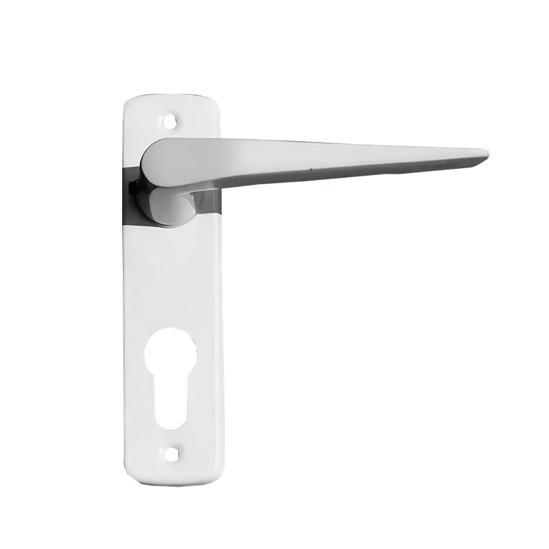 Autentikus JKH AJTÓKILINCS CZ 410 + AJTÓCÍM LŐVÉR 55MM FEHÉR PORSZÓRT SB