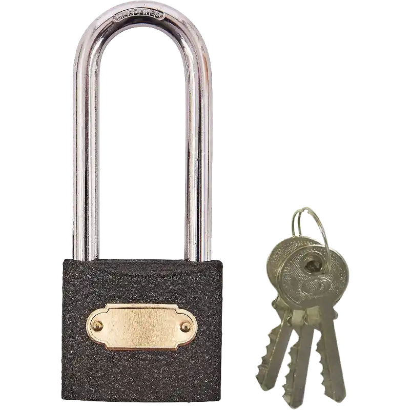 JKH LAKAT 32MM, HOSSZÚ KENGYELŰ FEKETE SB Kiárusítás