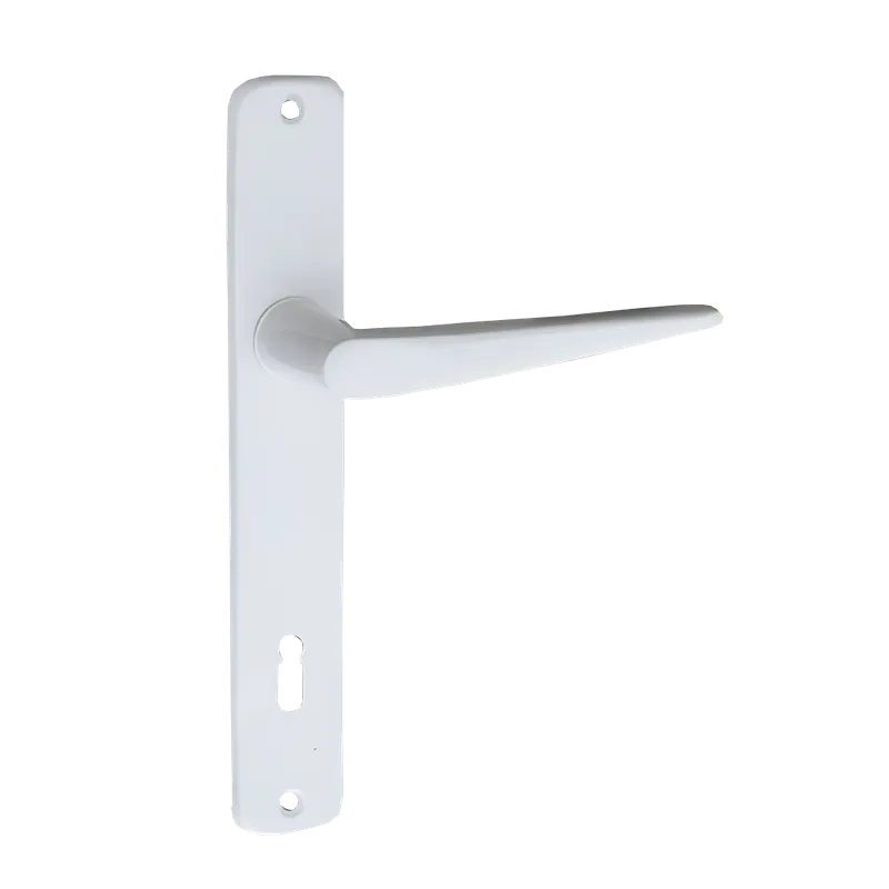 JKH AJTÓKILINCS NZ 410 + AJTÓCÍM 90 MM FEHÉR PORSZÓRT SB Eredeti