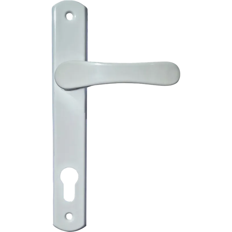 AJTÓKILINCS CZ 90MM ALU FEHÉR LARINA Autentikus