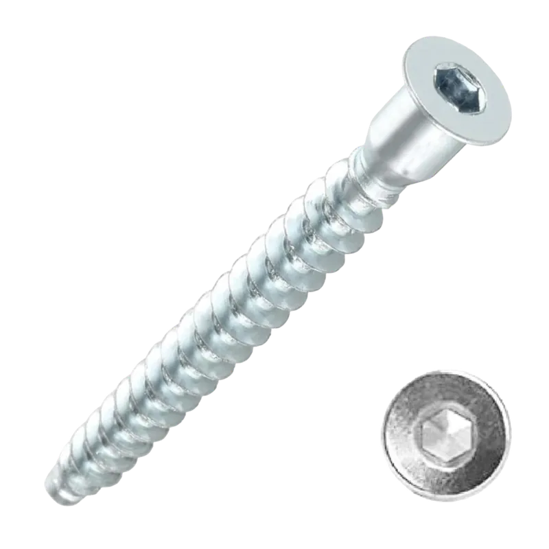 7x70mm bútorösszehúzó csavar Alacsony ár