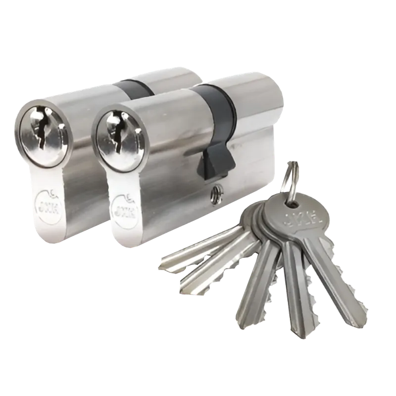 JKH ZÁRBETÉT 30/30MM NIKKEL 2DB AZONOS ZÁRLATÚ 5KULCS Legjobb ár