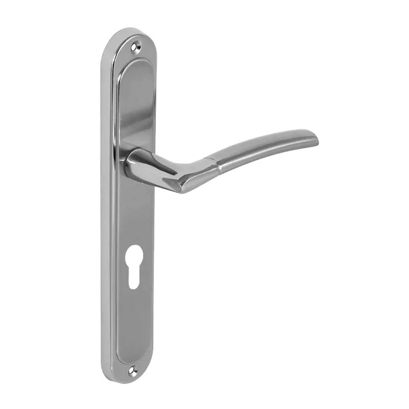 Kiváló minőség AJTÓKILINCS CZ 55MM FÉNYES/MATT KRÓM FIGO