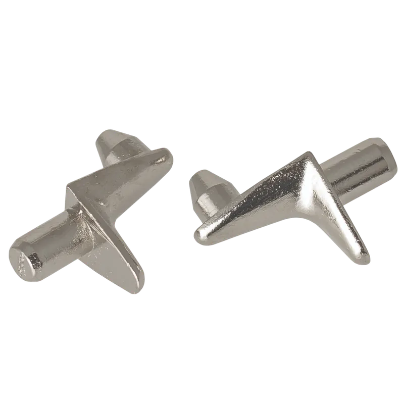 SUKI POLCTARTÓ 5MM NIKKELEZETT 2 CSAPOS 8DB/CSOMAG Ingyenes szállítás