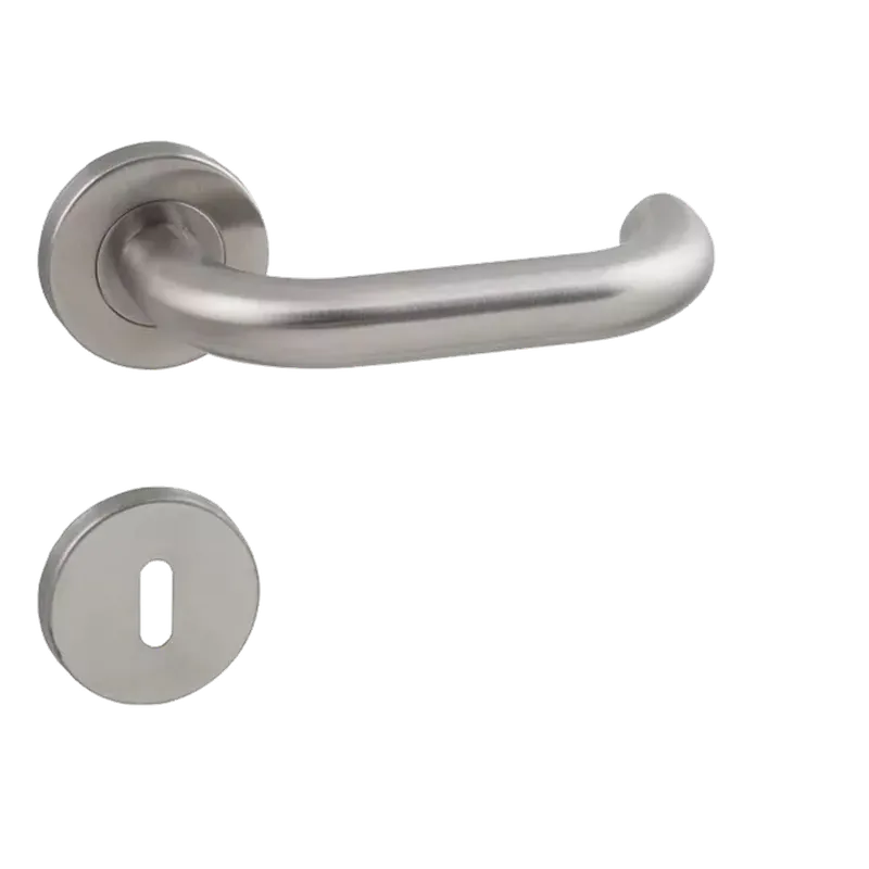 Eredeti AJTÓKILINCS NZ ROZSDAMENTES INOX U FORM ROZETTÁS