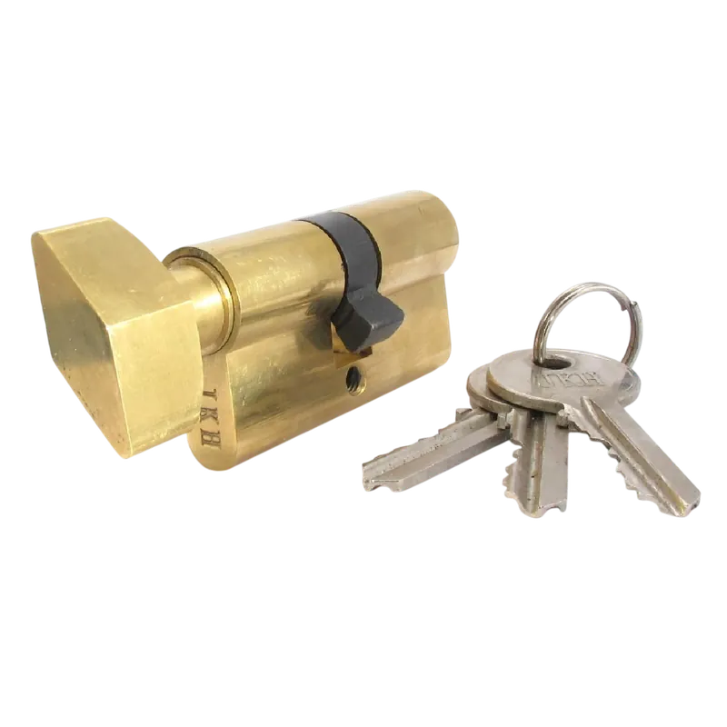 Ingyenes szállítás JKH ZÁRBETÉT 30/30MM, 3 KULCSOS, FORDÍTÓGOMBOS, RÉZ