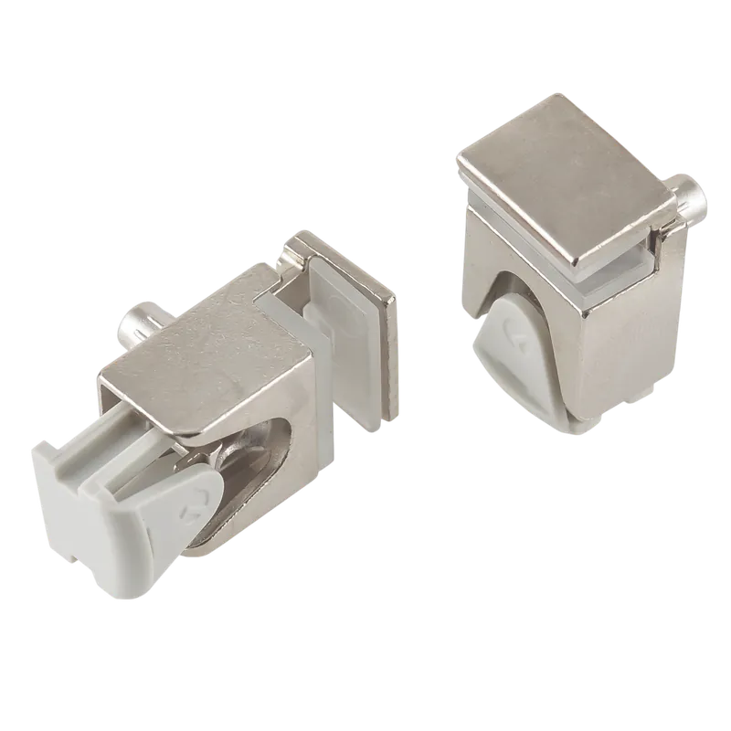 SUKI ÜVEGPOLC TARTÓ 5MM ÁTMÉRŐ ACÉL/MŰANYAG 4-8MM 4DB/CSOMAG Korlátozott ajánlat