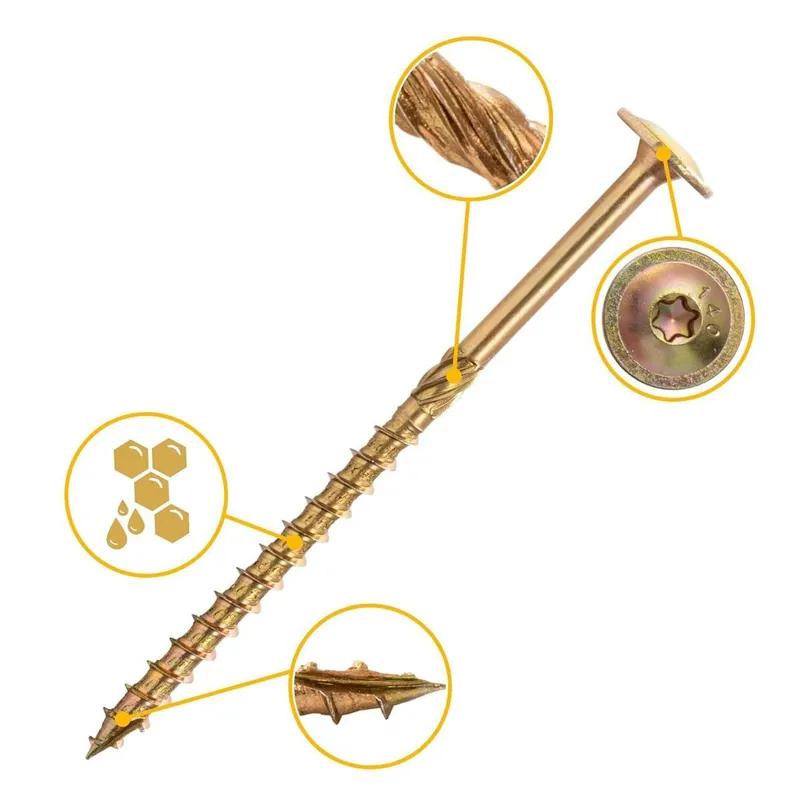 Prémium JKH SZERKEZETÉPÍTŐ CSAVAR ÖNMETSZŐ 8X160MM TORX 50DB/CSM