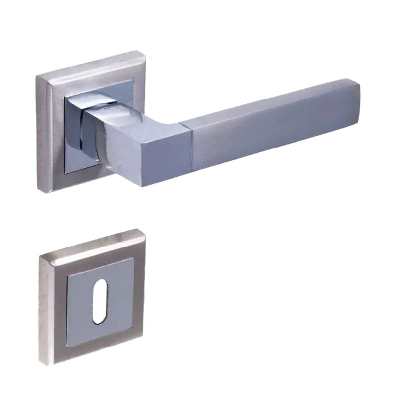 AJTÓKILINCS NZ SZATÉN KRÓM STAR ROZETTÁS Akció