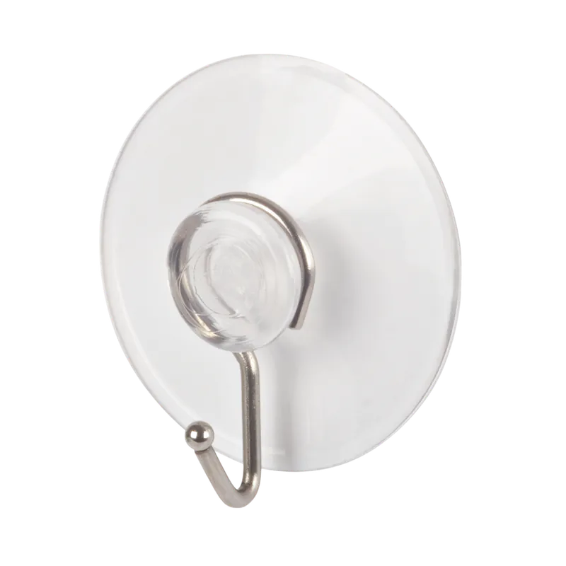 Újdonság SUKI AKASZTÓ TAPADÓKORONGOS ÁTLÁTSZÓ 45MM 2DB/CSM