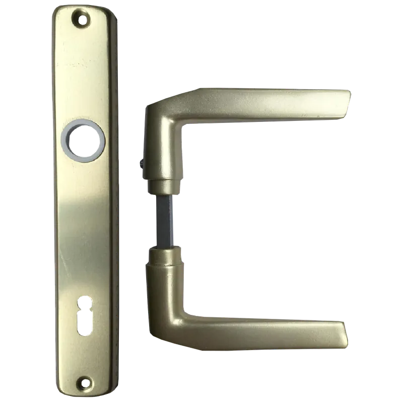 Olcsó JKH AJTÓKILINCS NZ 410 + AJTÓCÍM 90 MM PEZSGŐ ELOXÁLT