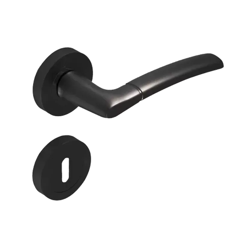 Újdonság AJTÓKILINCS NZ FEKETE FIGO ROZETTÁS