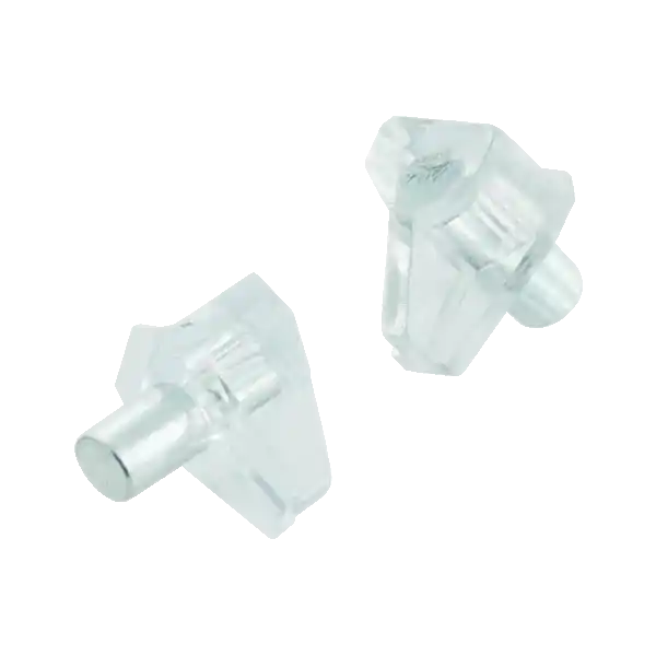 Autentikus MŰANYAG POLCTARTÓ+SZEG 5MM ÁTMÉRŐ