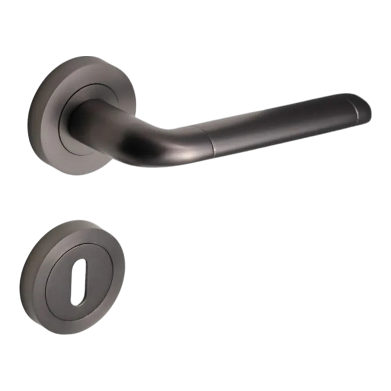 Újdonság AJTÓKILINCS NZ GRAFIT LINDO ROZETTÁS