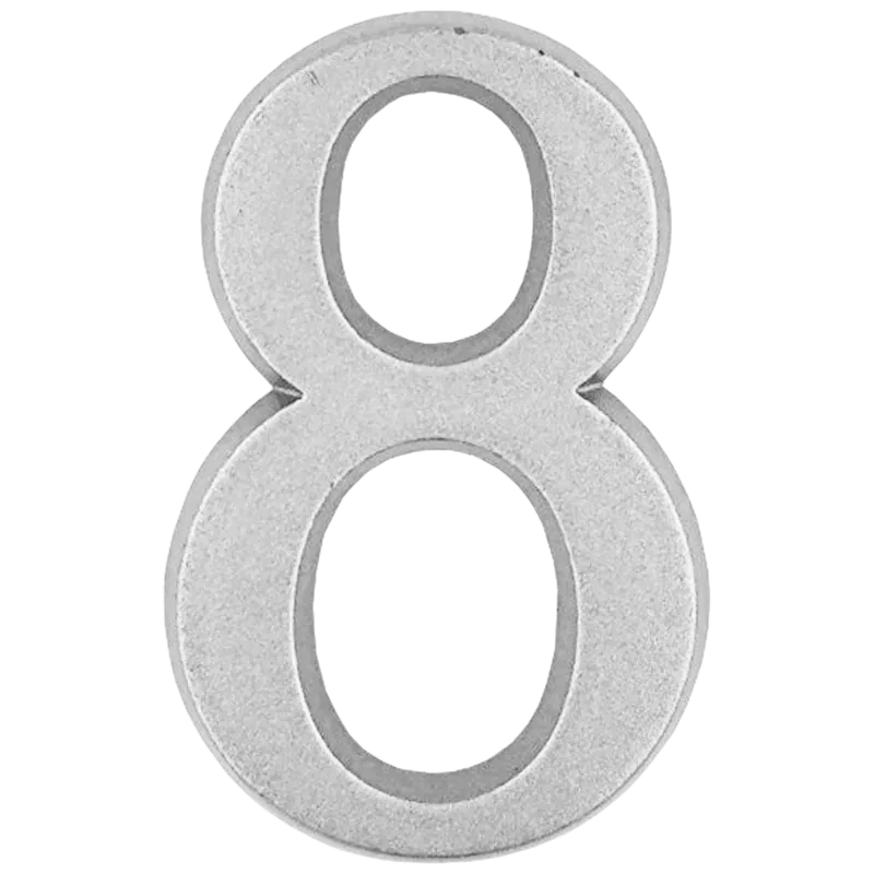 Expressz szállítás JKH AJTÓSZÁM MATT EZÜST 8 ÖNTAPADÓS SB