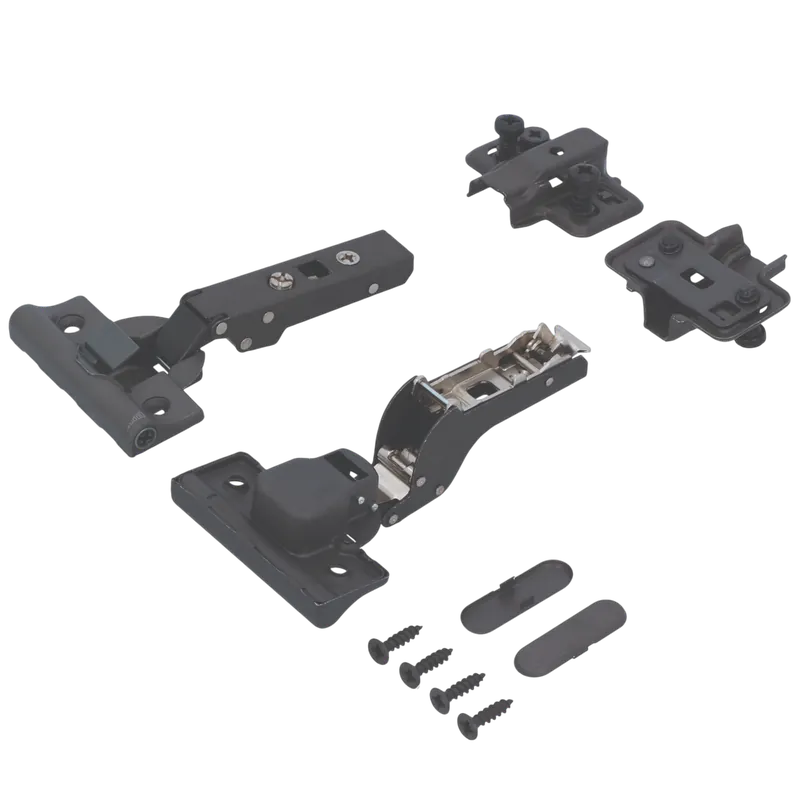 Csak ma Kivetőpánt+clip 35mm 110° fekete közézáródó 2db/csm