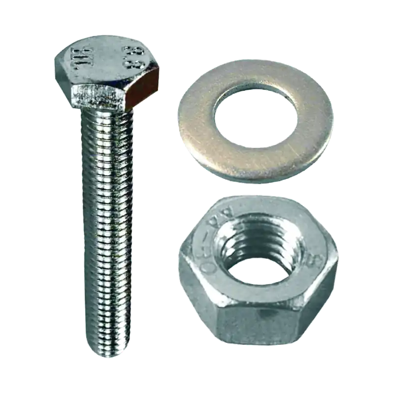 Kiárusítás JKH HATLAPFEJŰ CSAVAR 6X30MM + ANYA + ALÁTÉT, SB-1