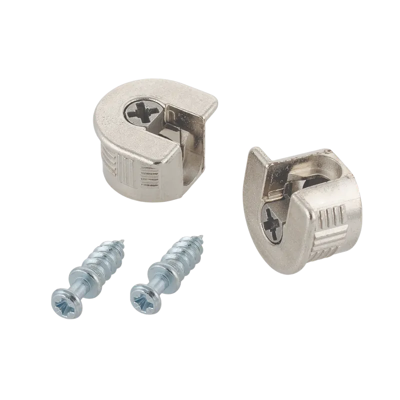 Újdonság SUKI BÚTORANYA+CSAVAR 20X12,5MM NIKKELEZETT 2DB/CSOMAG