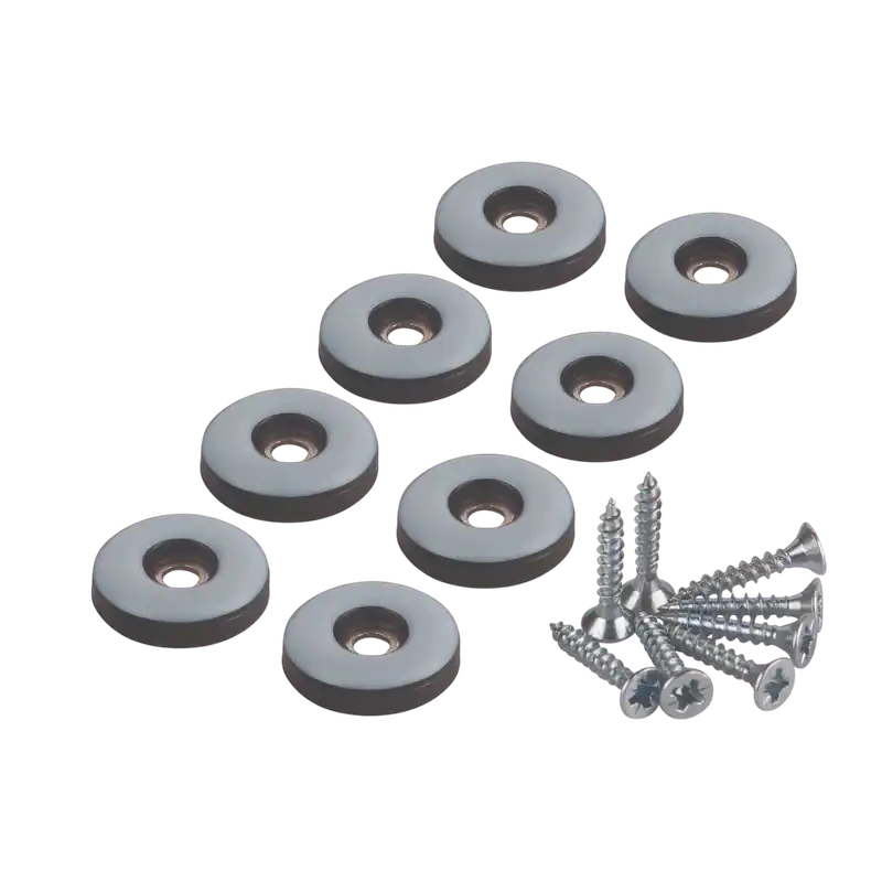 Rendeld meg most SUKI PADLÓVÉDŐ+CSAVAR 22MM SZÜRKE 8DB/CSOMAG