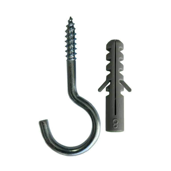 JKH CSILLÁRKAMPÓ 4X60MM + TIPLI 8MM 2DB-OS, MINI, ANTIKOLT Kedvezmény