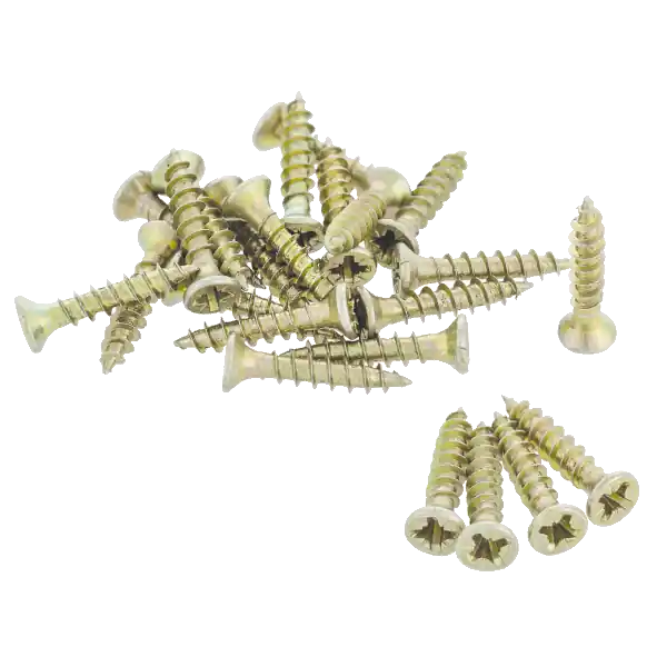 ZSANÉRCSAVAR 3X16MM PZ1 24DB/CSOMAG SÁRGARÉZ Csak ma