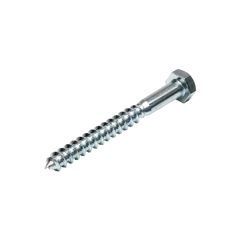 Autentikus JKH ÁLLVÁNYCSAVAR 8X100MM, 2DB-OS HORGANYZOTT (HATLAPFEJŰ)