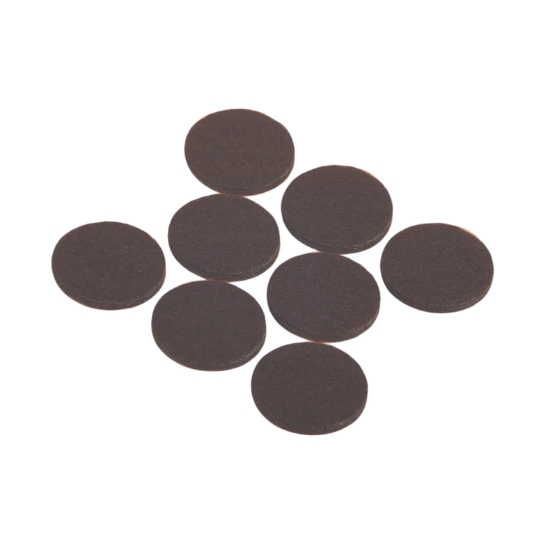 Újdonság SUKI FILCCSÚSZKA ÖNTAPADÓS 28MM BARNA 8DB/CSOMAG