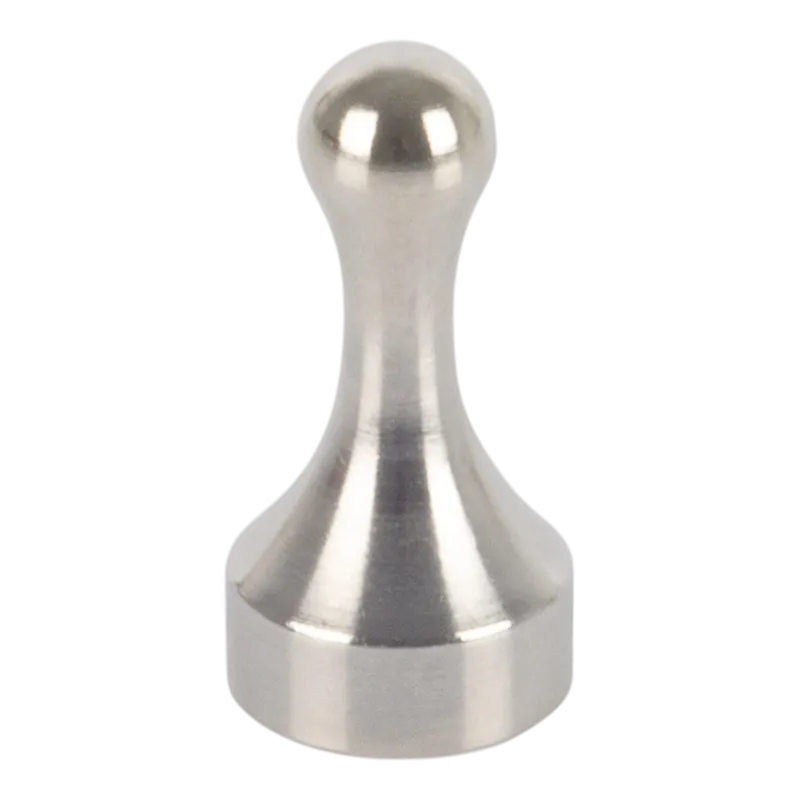 Suki mágnese kúp 8x16mm, neodímium, ezüst szín, 6 darab/csomag Eredeti