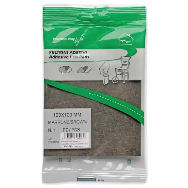 Expressz szállítás JKH CSÚSZTATÓFILC ÖNTAP.100X100MM BARNA