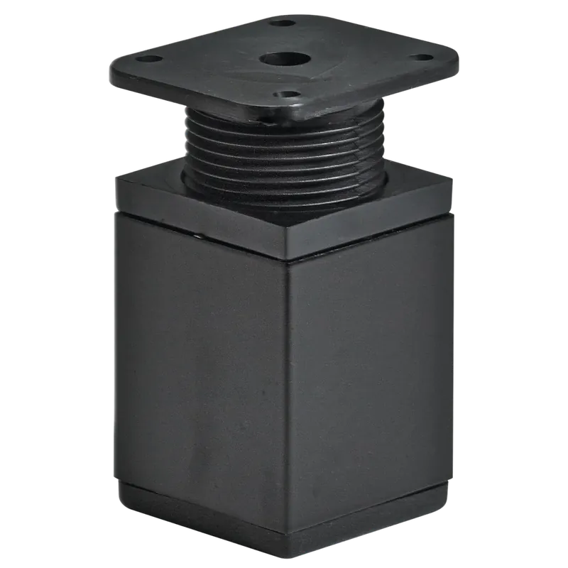 Rendeld meg most Bútorláb 40x40x60-75mm fém-műanyag fekete négyszögletes