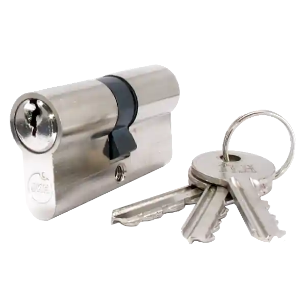 Ingyenes szállítás JKH ZÁRBETÉT 30/40MM NIKKEL 3KULCS