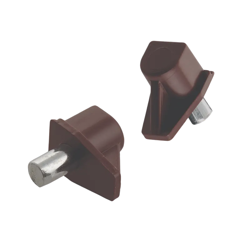 Vedd meg most SUKI MŰANYAG POLCTARTÓ+SZEG 5MM BARNA 12DB/CSOMAG