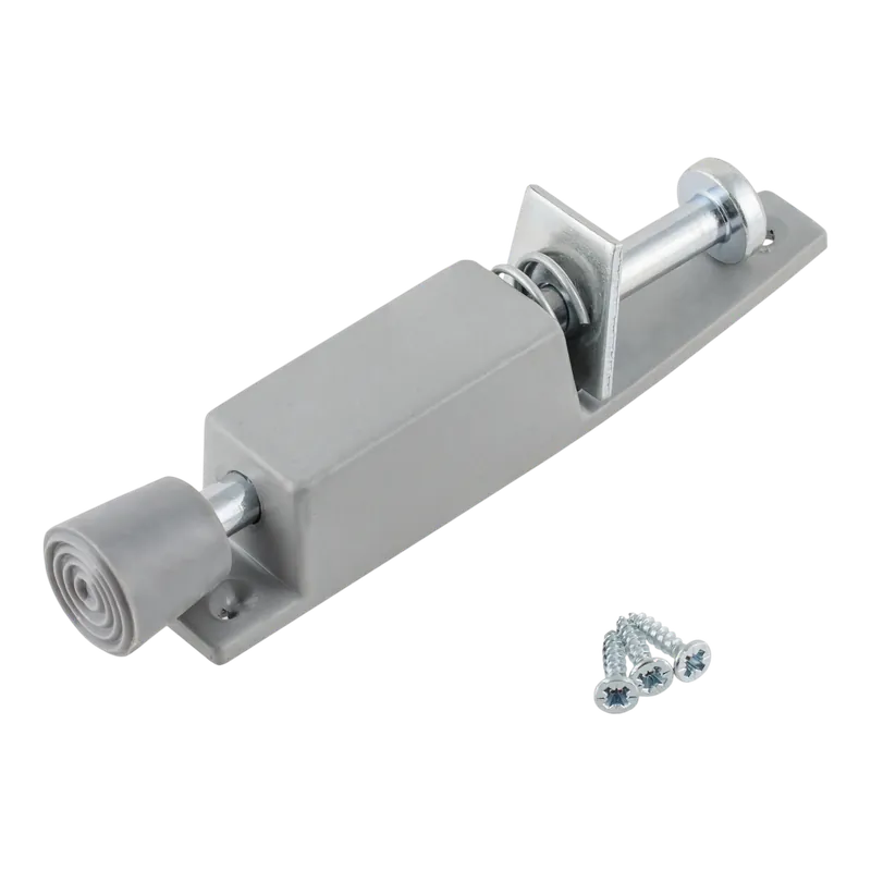 Suki ajtótámasz 125mm, ezüst, acél Expressz szállítás