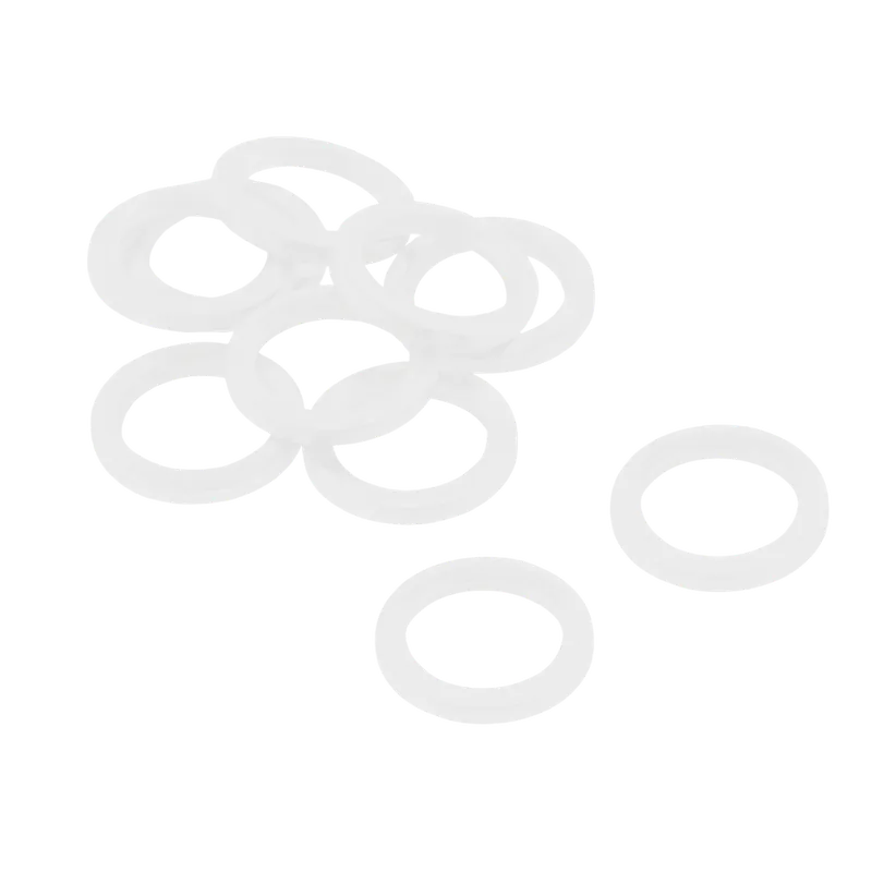 Ingyenes szállítás SUKI AJTÓPÁNT GYŰRŰ KÉSZLET 9X15MM, FEHÉR, 12DB/CSOMAG