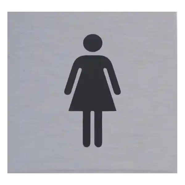 Vedd meg most JKH ÖNTAPADÓ ALU TÁBLA 60X60MM ˝NŐI WC˝