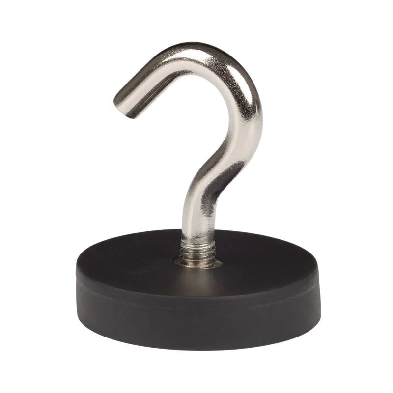 Suki mágneses kampó gumibevonattal, neodímium 38x43mm Biztonságos fizetés