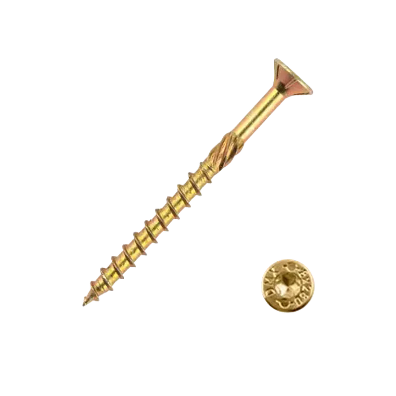 SZERKEZETÉPÍTŐ CSAVAR 8X160MM SF TORX SÁRGA HORGANYZOTT 6 DB/CSM Kiváló minőség