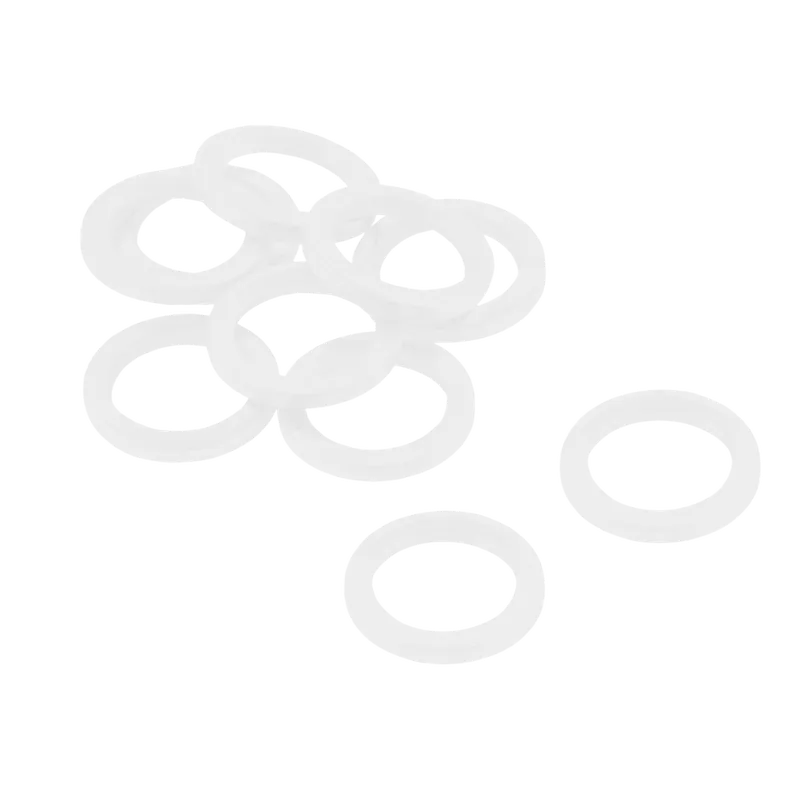 Újdonság Suki ajtópánt gyűrű D=13mm 19x2mm műanyag fehér 12 darab/csomag