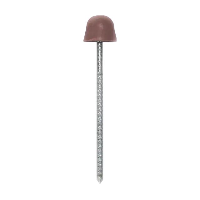 Prémium JKH HULLÁMPALASZEG 3,4X70MM BARNA + MŰANYAG FEJ