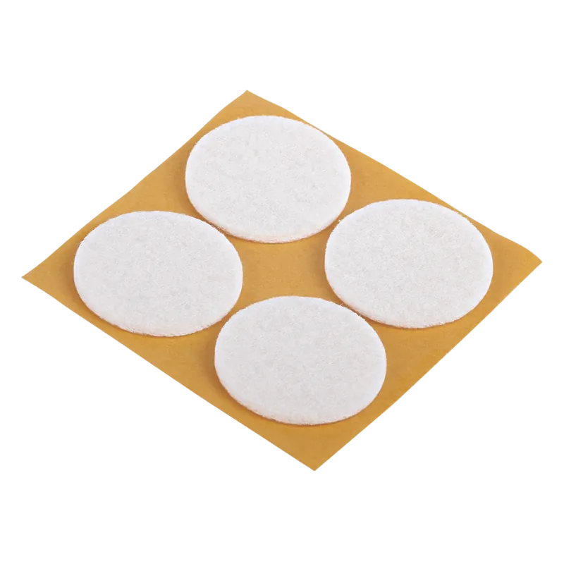 Biztonságos fizetés SUKI FILCCSÚSZKA ÖNTAPADÓS 35MM FEHÉR 4DB/CSOMAG