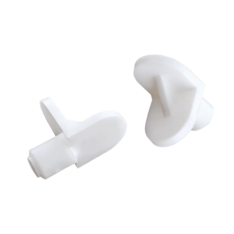 Kedvezmény SUKI MŰANYAG POLCTARTÓ 5MM FEHÉR 40DB/CSOMAG