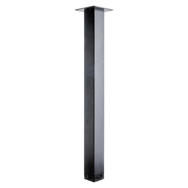 Bútorláb állítható 60x60x700-1100mm fém fekete Népszerű