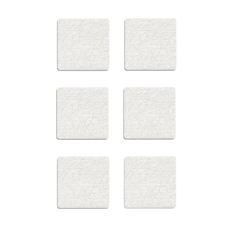 JKH CSÚSZTATÓFILC 30X30MM 6 DARAB ÖNTAPADÓ FEHÉR Utolsó esély