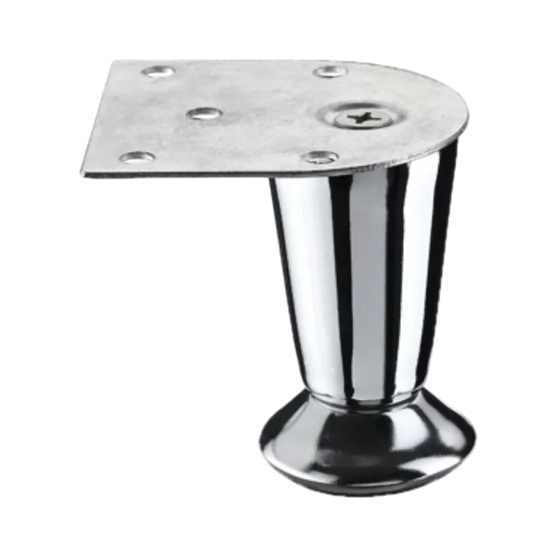 Autentikus Bútorláb Ola D22-35x70mm fém krómozott