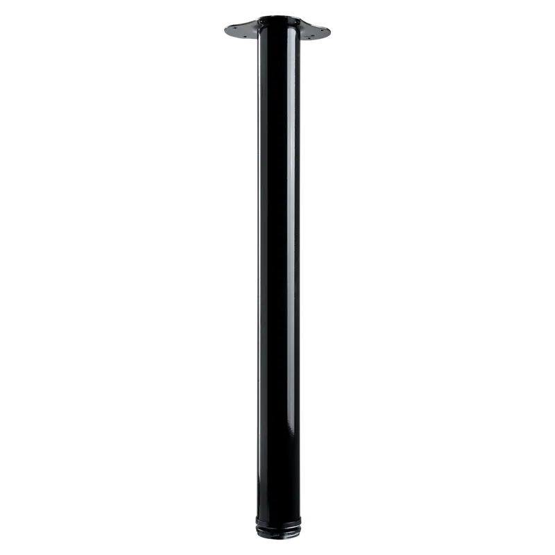 Bútorláb D60x700mm fém fekete hengeres Legjobb ár