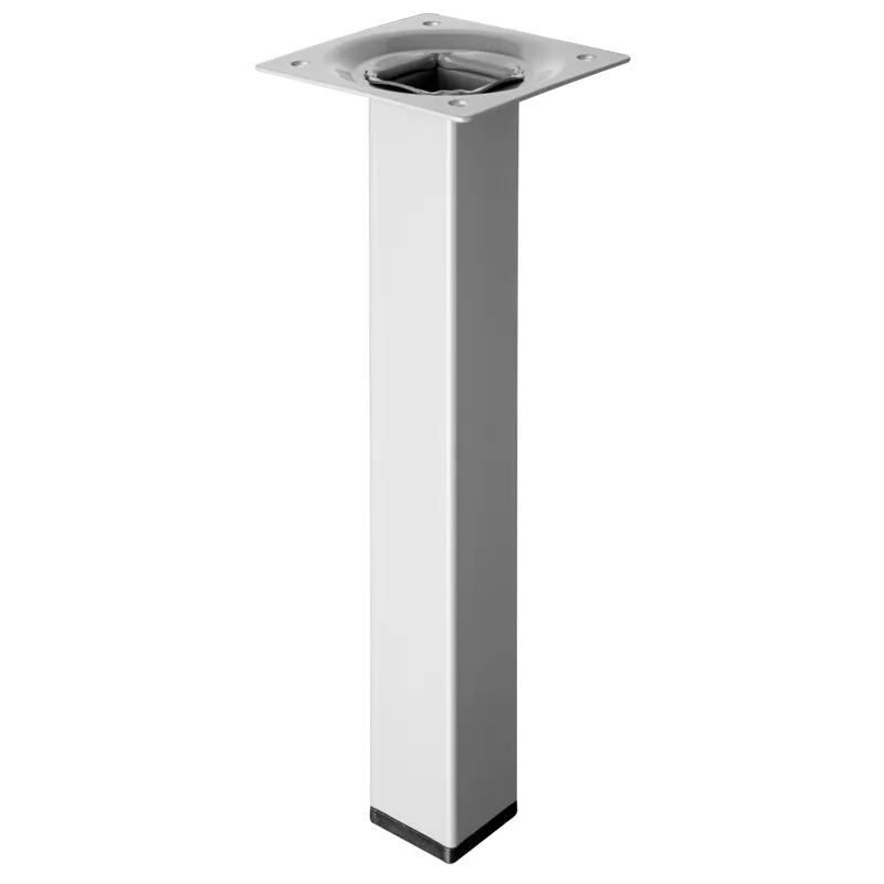 Bútorláb 25x25x150mm fém szürke négyszögletes Expressz szállítás